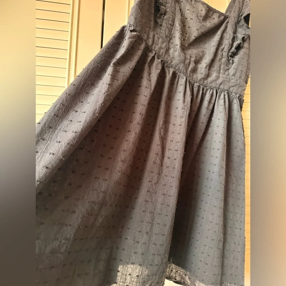 All Black Textured SHEIN dress